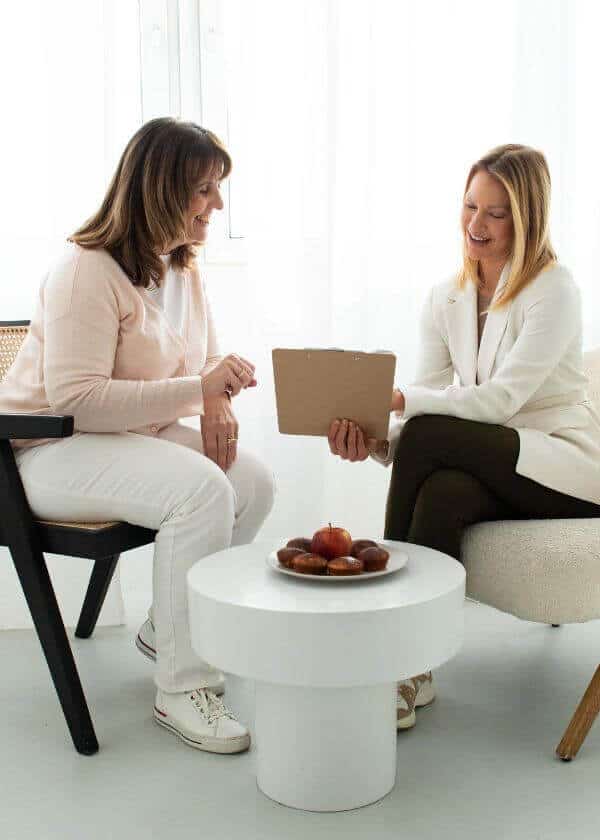 Beratungsgespräch mit einer Kundin